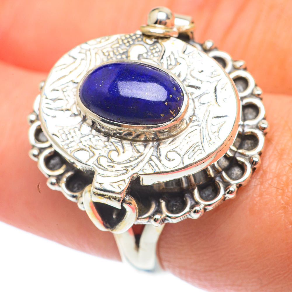 Lapis Lazuli Rings handcrafted by Ana Silver Co - RING65043