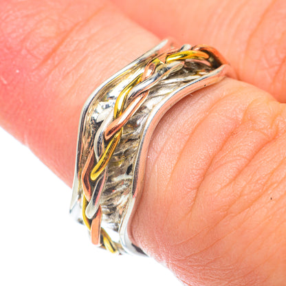 Meditation Spinner Rings handcrafted by Ana Silver Co - RING65052