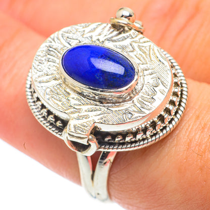 Lapis Lazuli Rings handcrafted by Ana Silver Co - RING65061