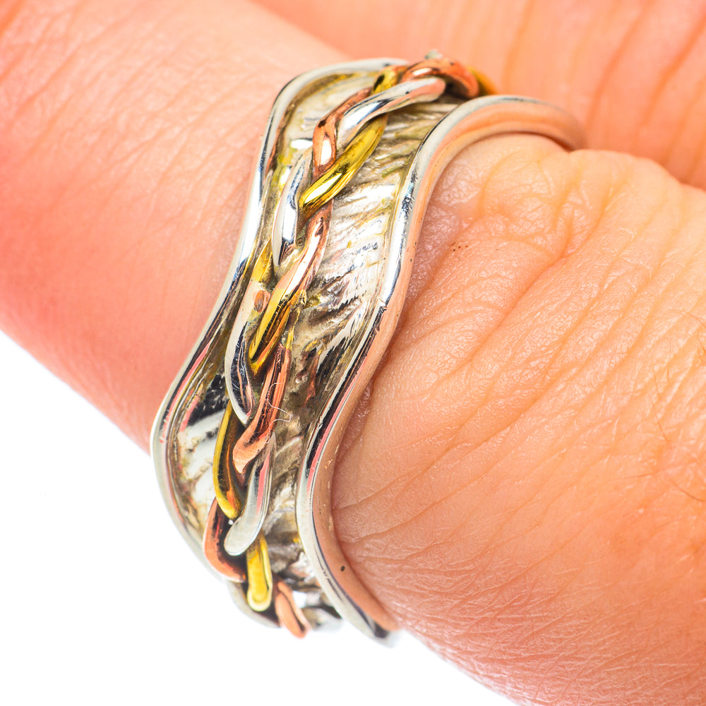 Meditation Spinner Rings handcrafted by Ana Silver Co - RING65068