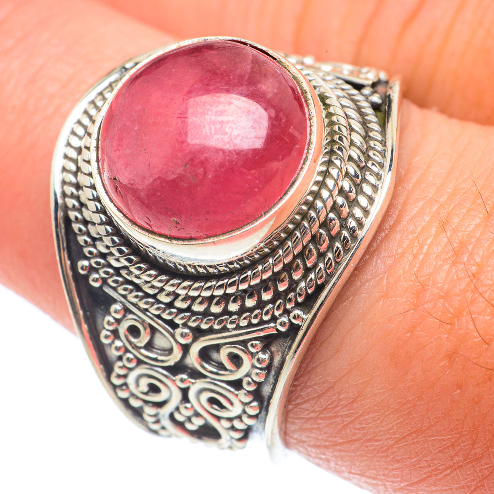 Rhodochrosite Rings handcrafted by Ana Silver Co - RING65084