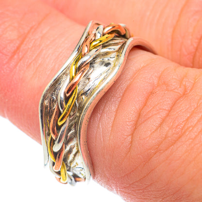 Meditation Spinner Rings handcrafted by Ana Silver Co - RING65086