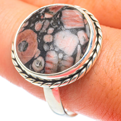 Crinoid Fossil Rings handcrafted by Ana Silver Co - RING65097