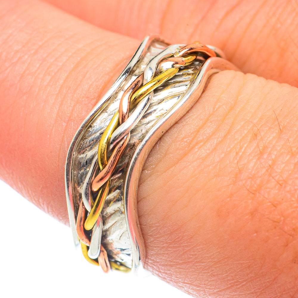 Meditation Spinner Rings handcrafted by Ana Silver Co - RING65122