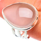 Rose Quartz Rings handcrafted by Ana Silver Co - RING65133