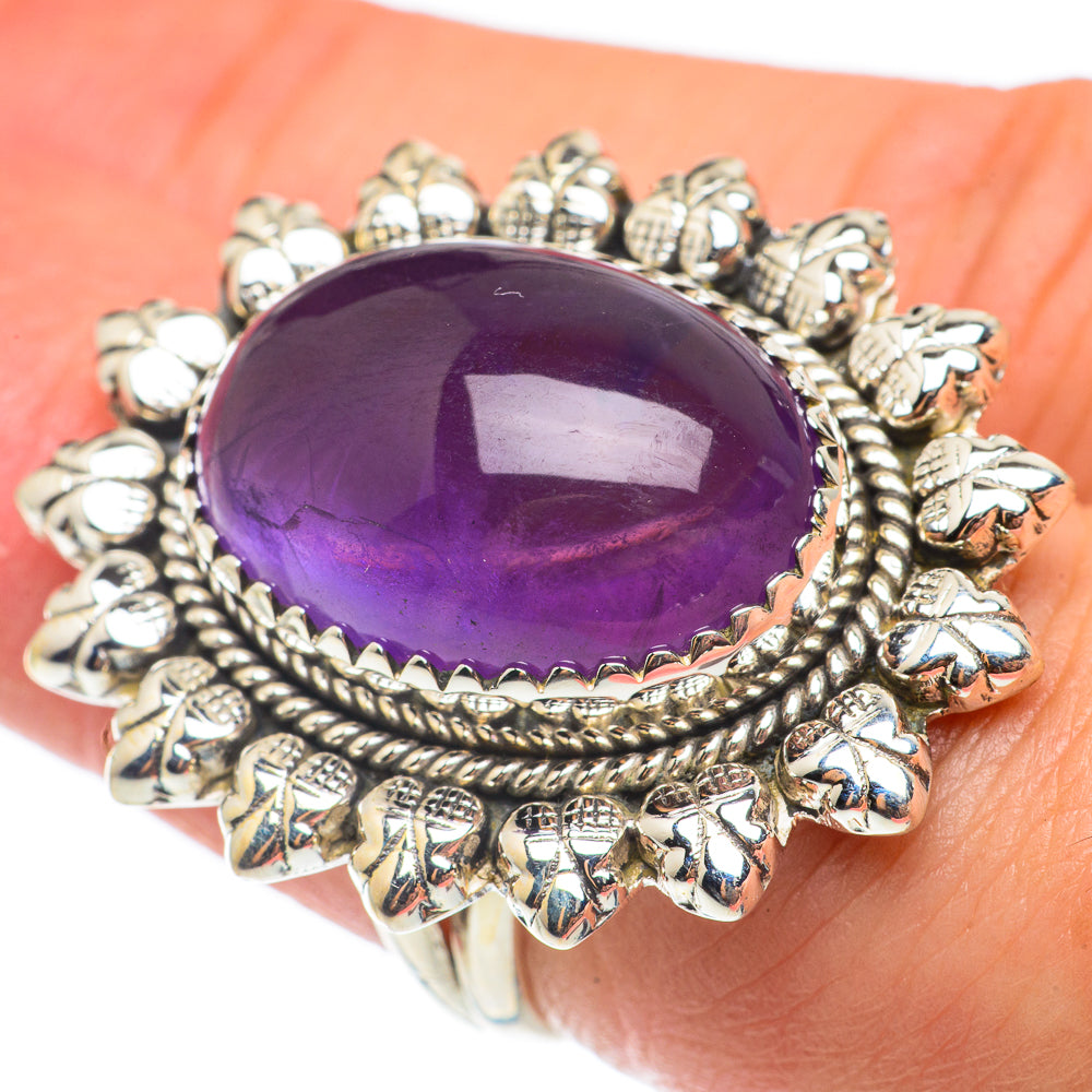 Amethyst Rings handcrafted by Ana Silver Co - RING65135