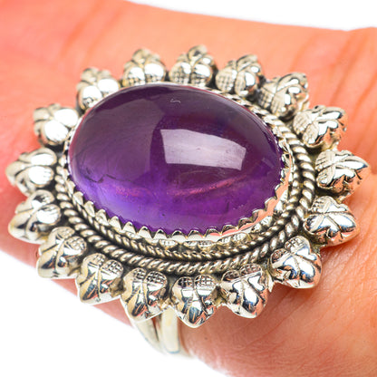 Amethyst Rings handcrafted by Ana Silver Co - RING65135