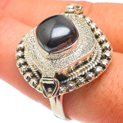 Hematite Rings handcrafted by Ana Silver Co - RING65146