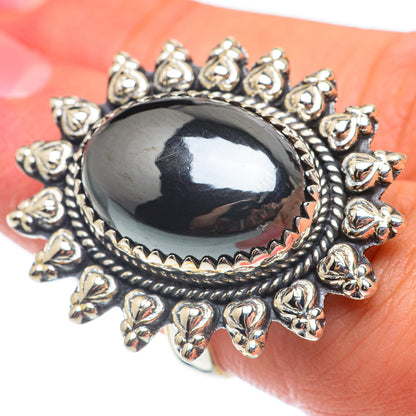 Hematite Rings handcrafted by Ana Silver Co - RING65147
