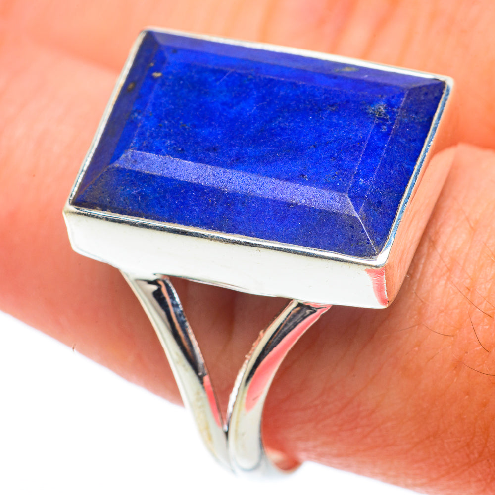 Lapis Lazuli Rings handcrafted by Ana Silver Co - RING65152