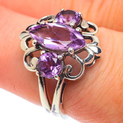 Amethyst Rings handcrafted by Ana Silver Co - RING65165