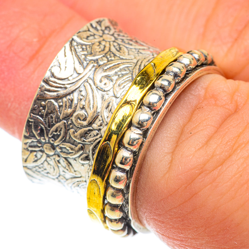 Meditation Spinner Rings handcrafted by Ana Silver Co - RING65168
