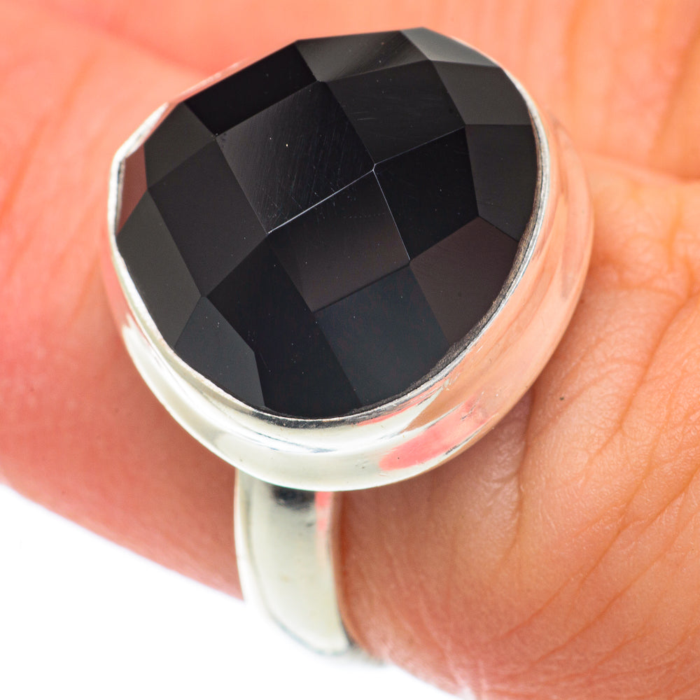 Black Onyx Rings handcrafted by Ana Silver Co - RING65169