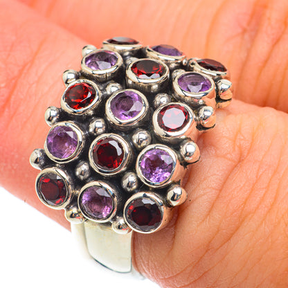 Garnet Rings handcrafted by Ana Silver Co - RING65173