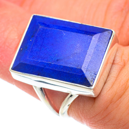 Lapis Lazuli Rings handcrafted by Ana Silver Co - RING65181
