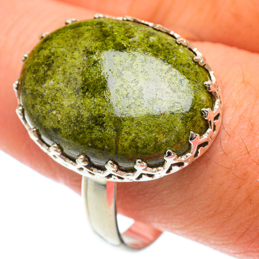 Rainforest Jasper Rings handcrafted by Ana Silver Co - RING65183
