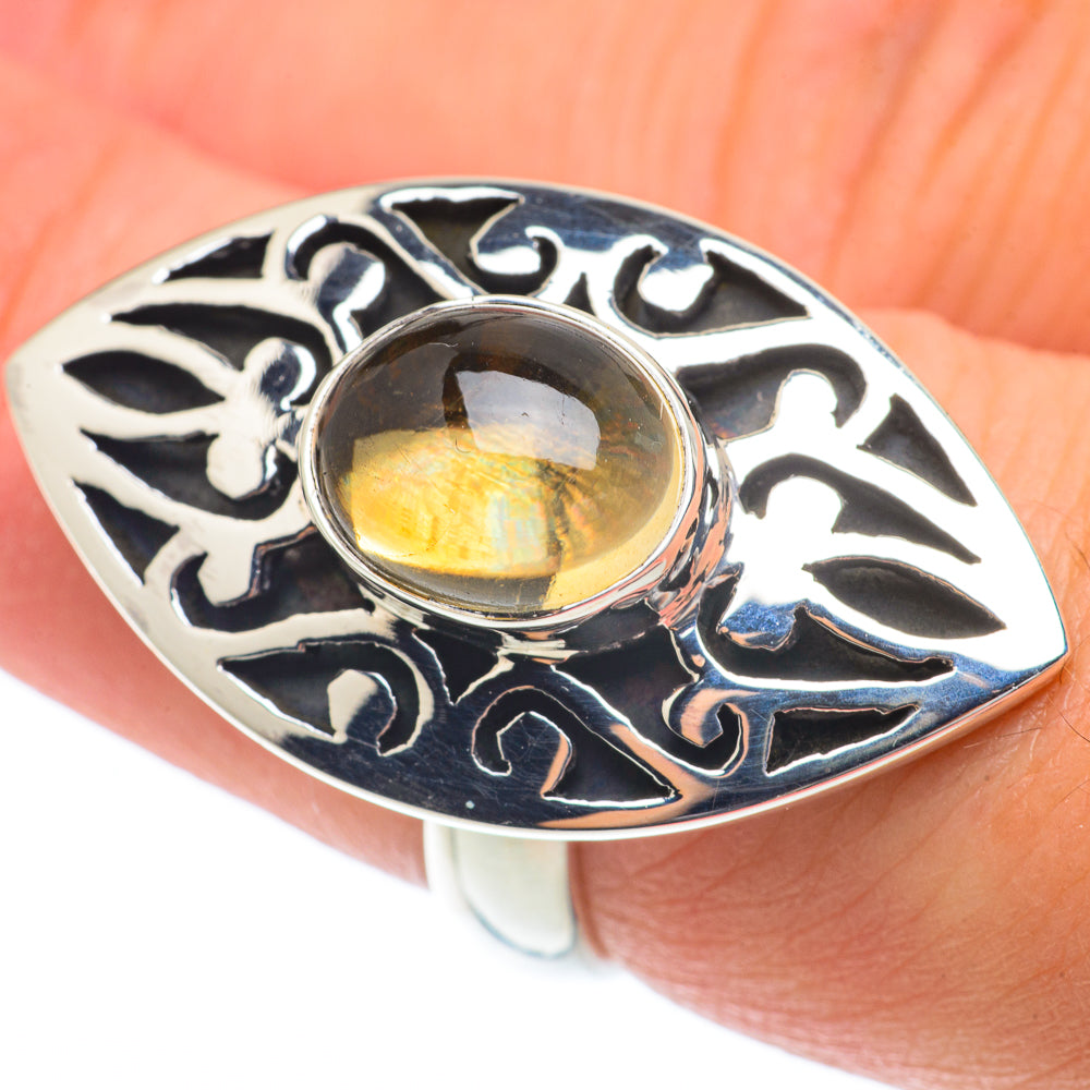 Citrine Rings handcrafted by Ana Silver Co - RING65188