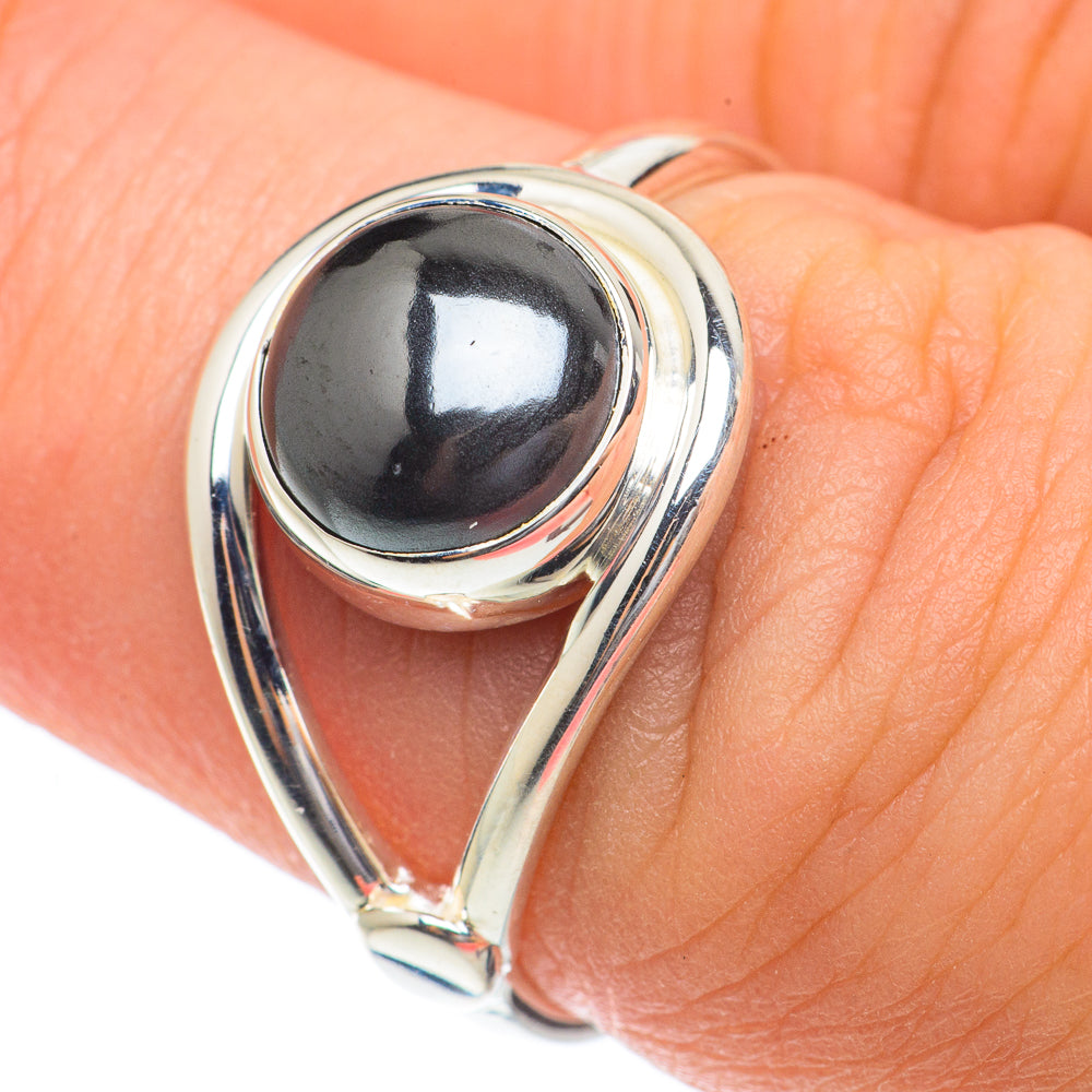 Hematite Rings handcrafted by Ana Silver Co - RING65206