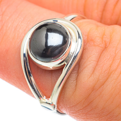 Hematite Rings handcrafted by Ana Silver Co - RING65206