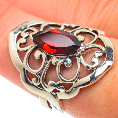 Garnet Rings handcrafted by Ana Silver Co - RING65222