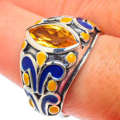 Citrine Rings handcrafted by Ana Silver Co - RING65230