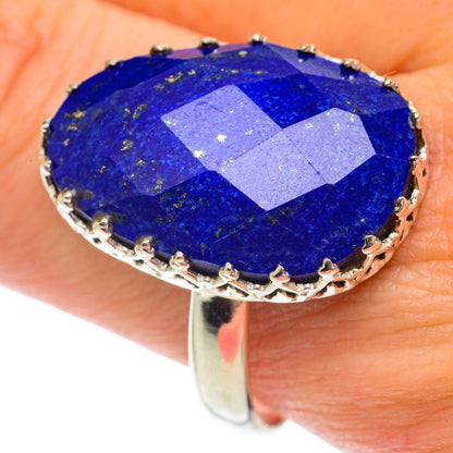 Lapis Lazuli Rings handcrafted by Ana Silver Co - RING65234