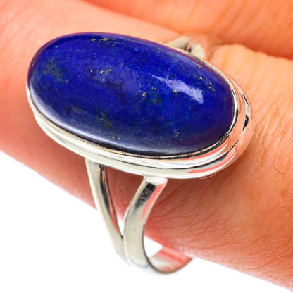 Lapis Lazuli Rings handcrafted by Ana Silver Co - RING65237