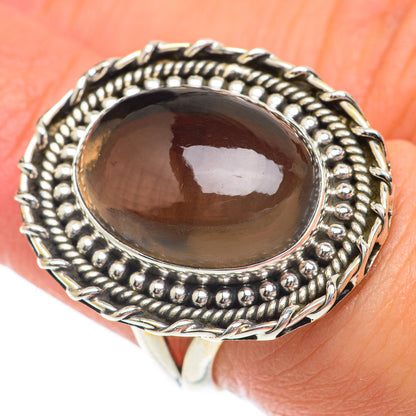 Smoky Quartz Rings handcrafted by Ana Silver Co - RING65241