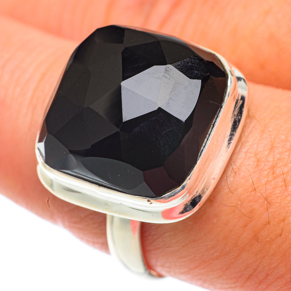 Black Onyx Rings handcrafted by Ana Silver Co - RING65251