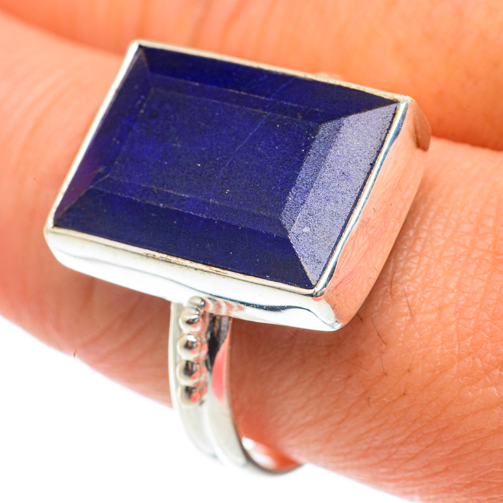 Lapis Lazuli Rings handcrafted by Ana Silver Co - RING65263