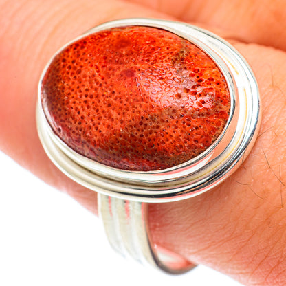 Sponge Coral Rings handcrafted by Ana Silver Co - RING65269