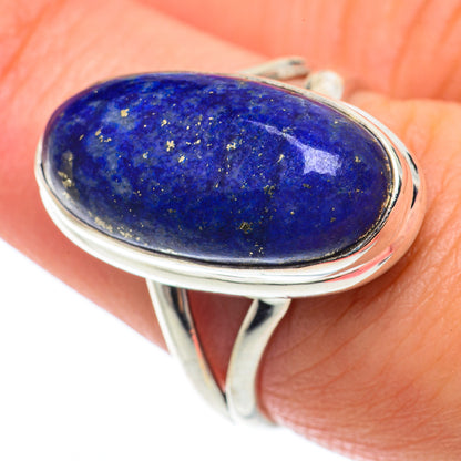 Lapis Lazuli Rings handcrafted by Ana Silver Co - RING65283