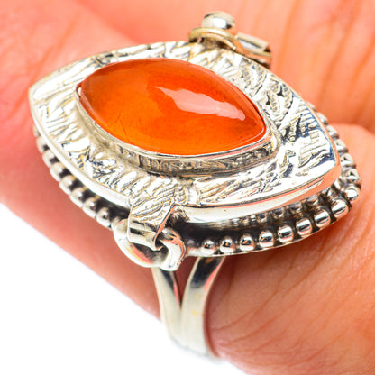 Carnelian Rings handcrafted by Ana Silver Co - RING65292