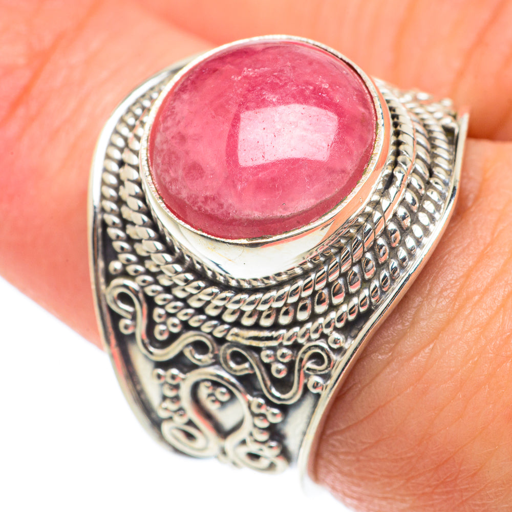 Rhodochrosite Rings handcrafted by Ana Silver Co - RING65294