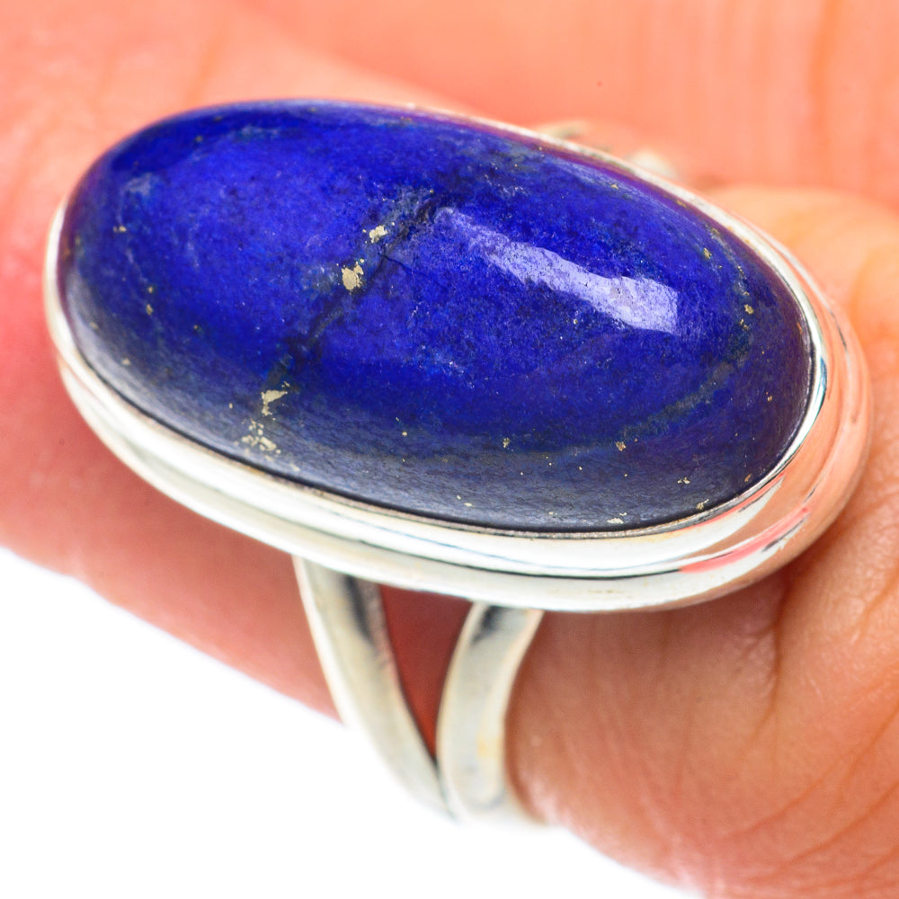 Lapis Lazuli Rings handcrafted by Ana Silver Co - RING65307
