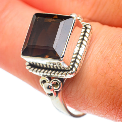 Smoky Quartz Rings handcrafted by Ana Silver Co - RING65313