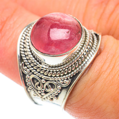 Rhodochrosite Rings handcrafted by Ana Silver Co - RING65317