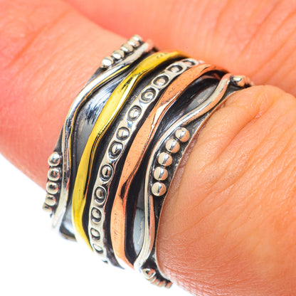 Meditation Spinner Rings handcrafted by Ana Silver Co - RING65318