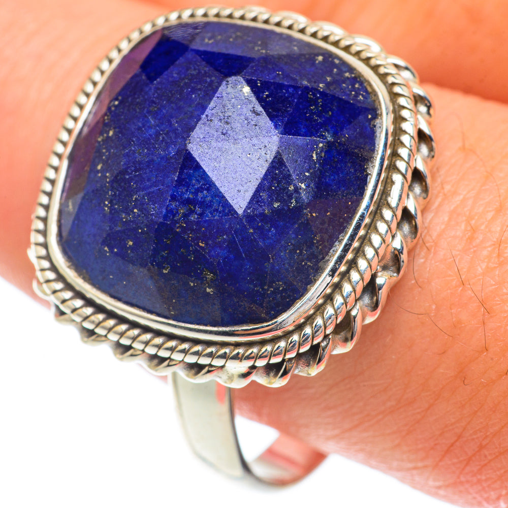 Lapis Lazuli Rings handcrafted by Ana Silver Co - RING65328