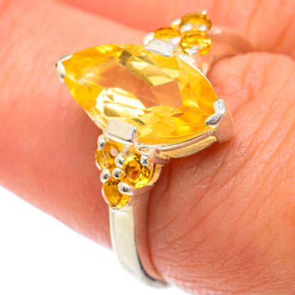 Citrine Rings handcrafted by Ana Silver Co - RING65334