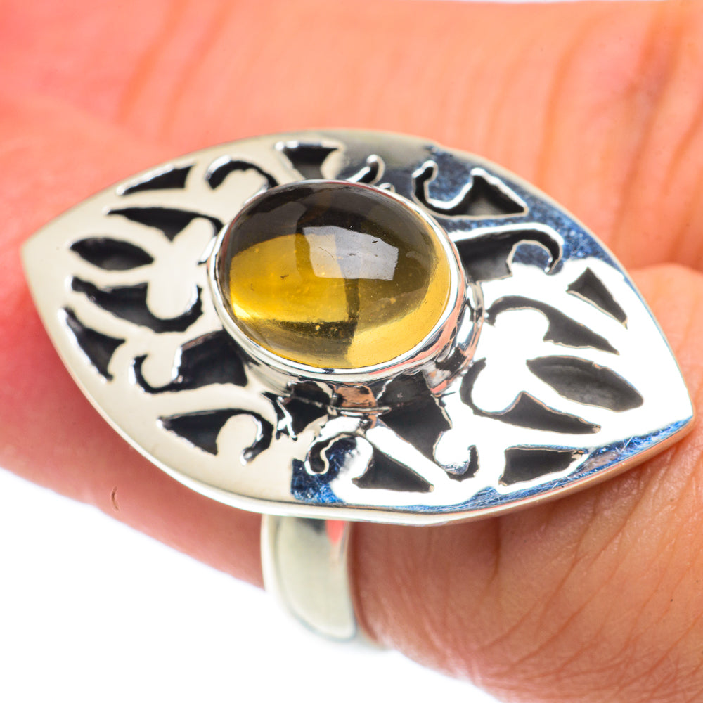 Citrine Rings handcrafted by Ana Silver Co - RING65335