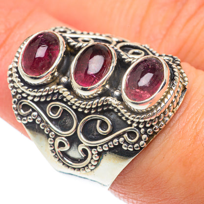 Garnet Rings handcrafted by Ana Silver Co - RING65338