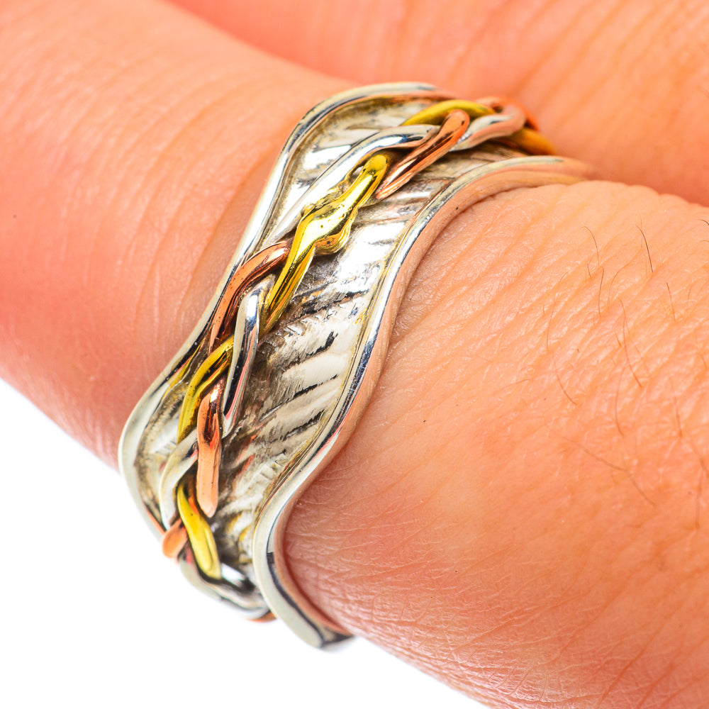 Meditation Spinner Rings handcrafted by Ana Silver Co - RING65339