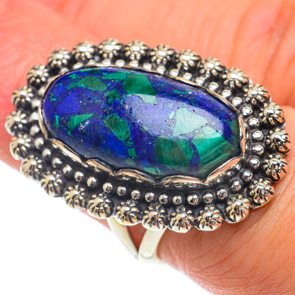 Azurite Rings handcrafted by Ana Silver Co - RING65367