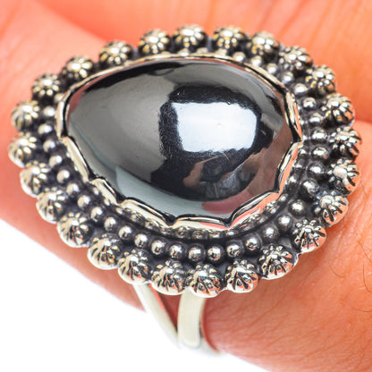 Hematite Rings handcrafted by Ana Silver Co - RING65371