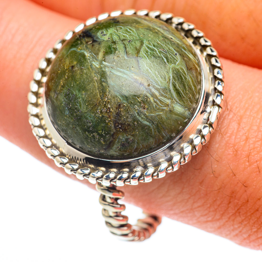 Rainforest Opal Rings handcrafted by Ana Silver Co - RING65378