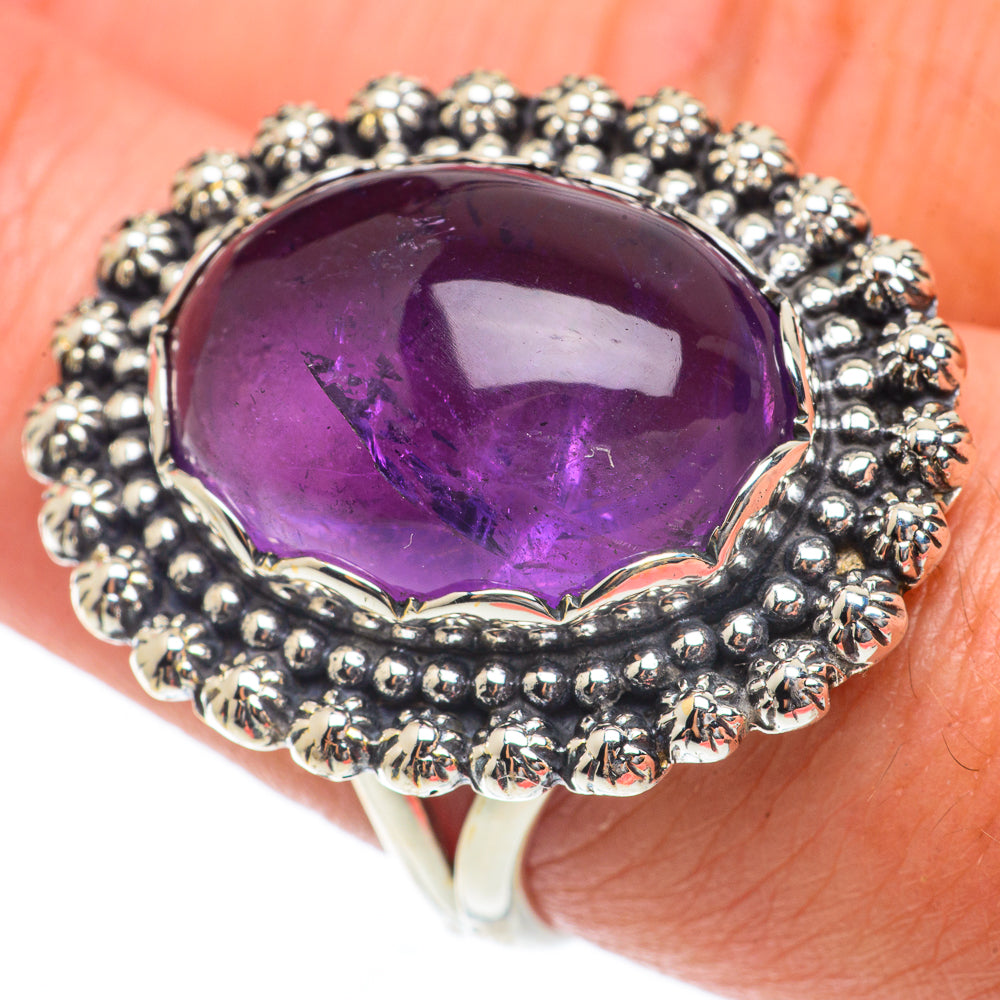 Amethyst Rings handcrafted by Ana Silver Co - RING65392