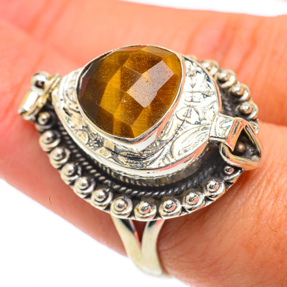 Tiger Eye Rings handcrafted by Ana Silver Co - RING65402