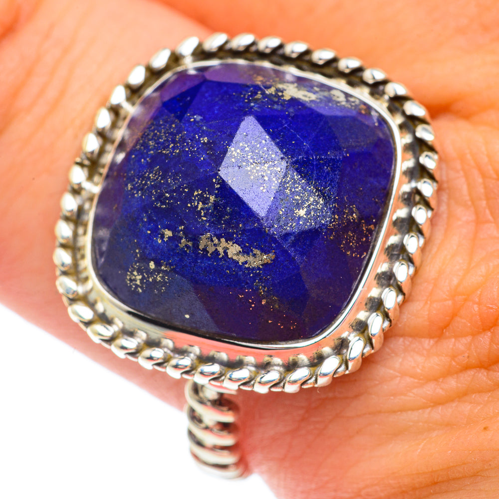Lapis Lazuli Rings handcrafted by Ana Silver Co - RING65406