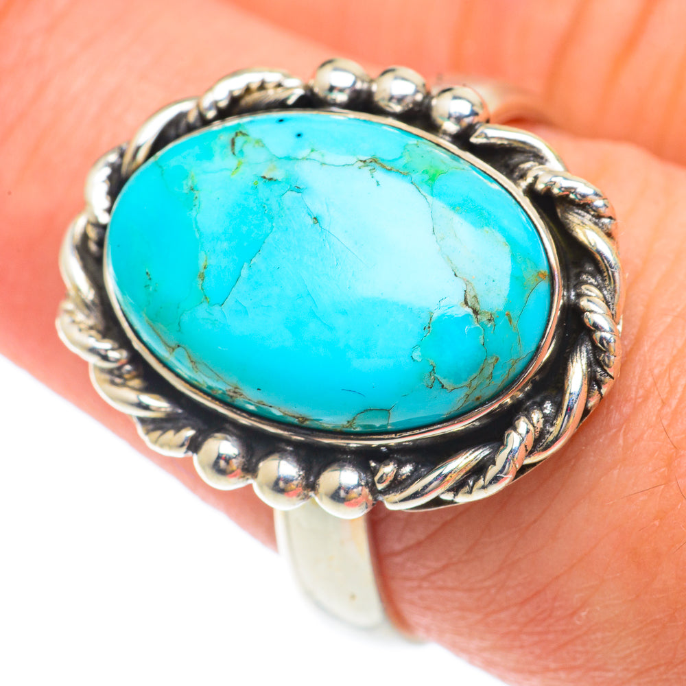Arizona Turquoise Rings handcrafted by Ana Silver Co - RING65408